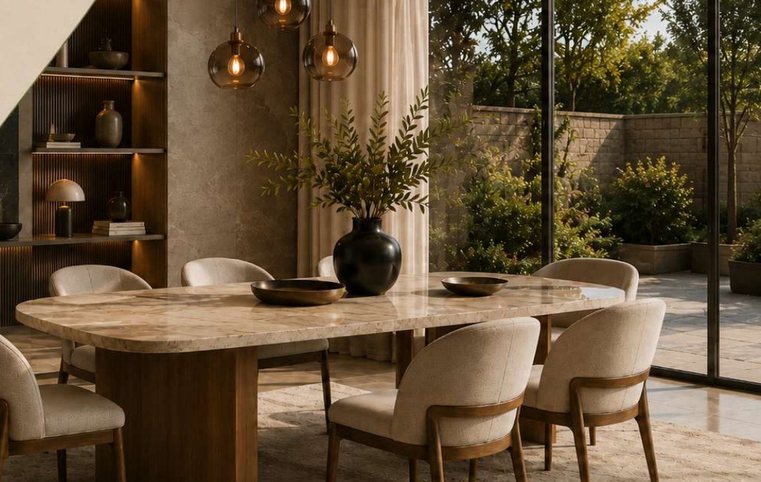 Comedor contemporáneo BC Central